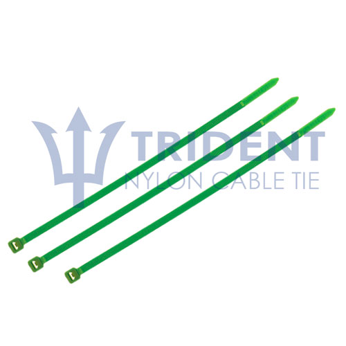Green Plastic Cable Tie